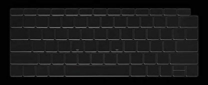 Se7enline for MacBook Air 13 Inch Keyboard Cover M1 2018-2024 A2337/A2179 | Silicone Waterproof Dustproof Durable Washable Laptop Accessories US Layout 2023 2022 2021 2020 2019 2018,Clear - color: Transparent/ Clear(TPU)