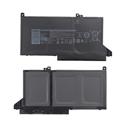 11.4V 42Wh DJ1J0 PGFX4 ONFOH Repalcement Laptop Battery for DELL Latitude 12 7000 7280 7380 7480 Tablet