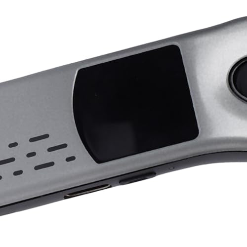 GOWENIC Wireless Presenter Remote, Rechargeable 2.4G Bluetooth Presentation Clicker Mouse with Touchpad and Slip Resist Grip, for PC Laptop iOS OS X (Grey) - color: grey
