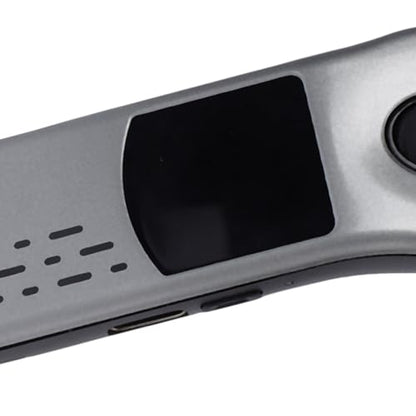 GOWENIC Wireless Presenter Remote, Rechargeable 2.4G Bluetooth Presentation Clicker Mouse with Touchpad and Slip Resist Grip, for PC Laptop iOS OS X (Grey) - color: grey