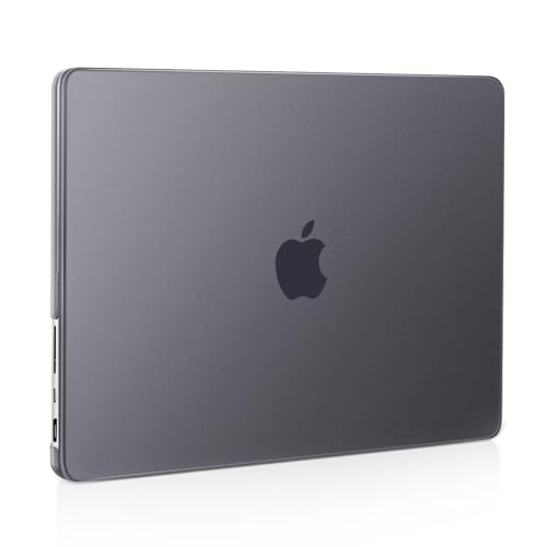 MOSISO Compatible with MacBook Pro 16 inch Case M5 M4 M3 M2 M1 2026-2021 | Seamlessly Closes Anti-Crack&Anti-Fingerprints Hard Shell for A3429 A3428 A3403 A3186 A2991 A2780 A2485, Space Gray Clear - color: Space Gray Clear