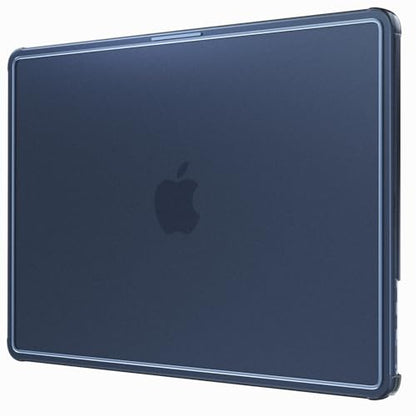 B BELK for MacBook Air 13 inch Case M5/M4/M3/M2 Official Midnight Clear | Scratch-Resistant & Reinforced Anti-Cracking Hard Shell for MacBook Air 13.6 inch Case 2026-2022 (A3449 A3240 A3113 A2681) - color: Frosted Midnight