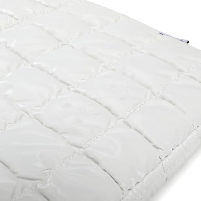 Canvas Life 360 Protective Plush Laptop Sleeve 14-14.4-inch Laptop Sleeve Bag Compatible with HP, Lenovo, Dell, ASUS, MacBook Pro 14-inch - Quilted Design (White, 14 inch / 14.0 inch) - color: White, size: 14 inch / 14.0 inch