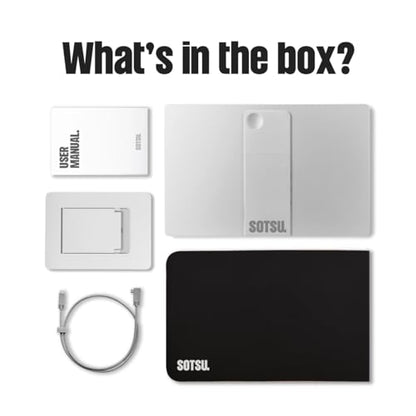 SOTSU FlipAction Elite 16" | 4K Portable Monitor | 3840 x 2400 (UHD+) | 60 Hz | 100% DCI-P3 | 450 Nits | Pivot Rotate | Full Metal CNC | Perfect Match for Mac and Windows (Silver) | 3840x2400 UHD+ | 60Hz | 100% DCI-P3 | 450 Nits | Pivot Rotate | Full Meta