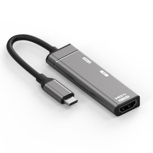 Cord USB-C Type-C to HDMI 4K@120hz USB 3.0 OTG Converter HDTV Multiport Adapter with Female PD 100W Power Port - style: HDMI 120hz+OTG+PD