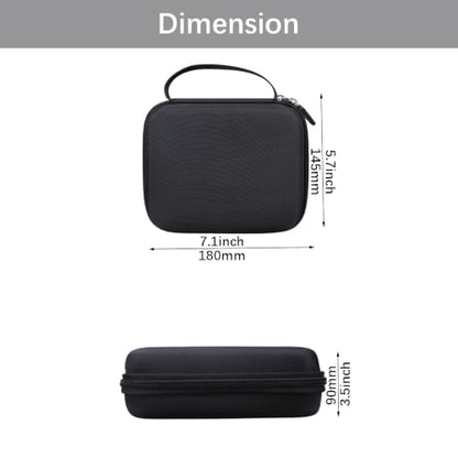 Legestori Hard EVA Carry Case for Bluetooth Number Pad | Compatible with Lekvey/iClever/Nulea/JOYEKY, Water-Resistance, Wireless Number Pad Protective Storage, Case Only