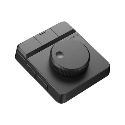 ULANZI D100H Video Editing Keyboard with Dial Knob Wireless Bluetooth | 7 in 1 Power Customizable Macro Keypad Controller with Tactile Feedback for Beginners/Mac/PC, Photographers & Video Creators