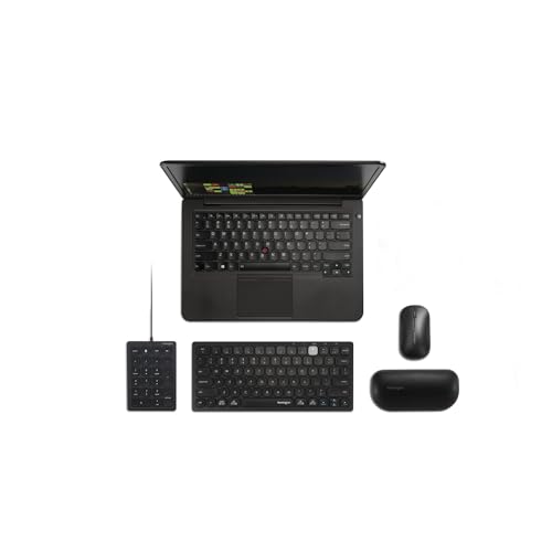 Kensington Wired Numeric Keypad with Plug & Play USB Connection, 21-Key Numpad with 4 Shortcut Keys for PC, Laptops and Other Devices (K79820WW)