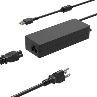 90W AC Charger Compatible with Lenovo All-in-One, ideacentre, ThinkCentre Desktop, ThinkPad and ideapad, Yoga 720 730 V110 Y40 B50 B40 G40 ThinkBook 14 15 13s 14s Laptop