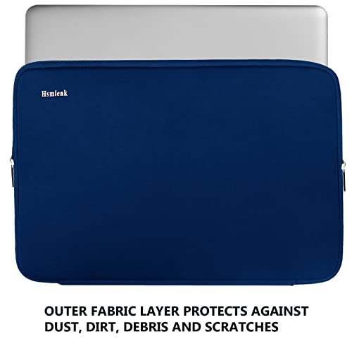 15.6 Inch Laptop Sleeve, Durable Shockproof Protective Cover Flip Case Briefcase Carrying Bag Compatible with 15.6" HP, ASUS, Lenovo, Acer, Notebook, Computer, Ultrabook, Chromebook, Blue - color: Blue, size: 15.6 Inch
