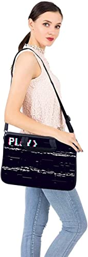 17 inch Laptop Shoulder Bag Carrying Case with Handle Fits 15.6/16/17/17.3/17.4 inch Laptop Notebook (16-17.3 inch, PLAYS) - color: Plays