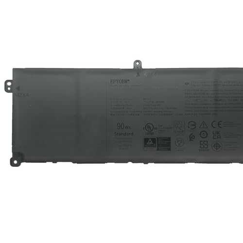M02R0 Laptop Battery 90Wh 7792mAh 6-Cell 11.55V Compatible with Dell Alienware x16 R1 / Alienware x16 R2 Series MO2R0 HP26N