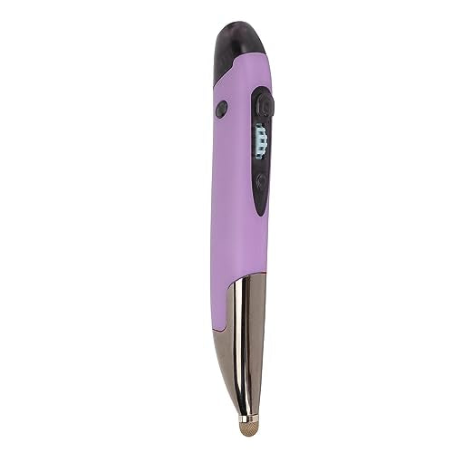 Yinhing Pen Rechargeable Portable Optical Mode for PC Laptop Luminous Silent Handheld Small Design (Purple) - color: Purple