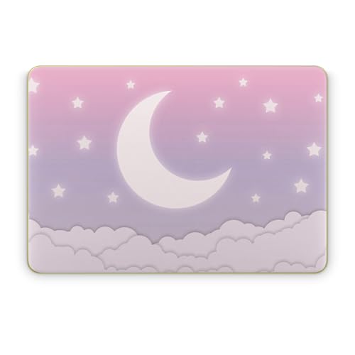Laptop Skin Compatible with Apple MacBook Neo - Baby Moon - Premium 3M Vinyl Protective Wrap Decal Cover - Easy to Apply | Crafted in the USA by MightySkins - color: Baby Moon, size: MacBook Neo Full Cover Skin, style: Matte Finish