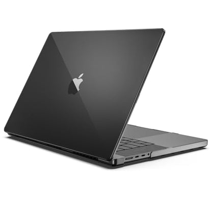 ProCase Slim case for MacBook Pro 16 Inch -Midnightblack | Translucent Hard Shell Shockproof Cover for 2026 2025-2021 MacBook Pro M5 M4 M3 M2 M1 Pro/Max - color: Midnightblack