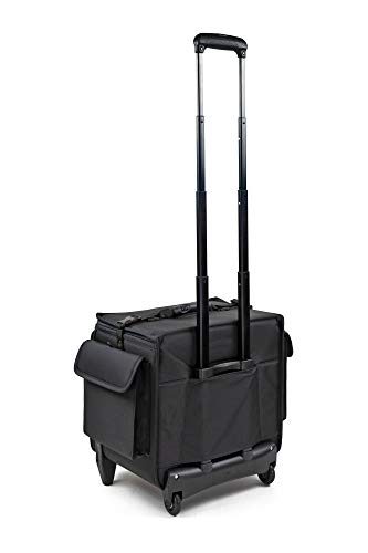 MCY LTPJ-RB03 Business Projector Case Rolling Briefcase Laptops - Large, 16x17x12.5 inches