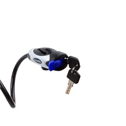 Amazon Basics Weather Resistant Bike Security Cable Lock, 70 inches Length, 8mm Diameter, Black