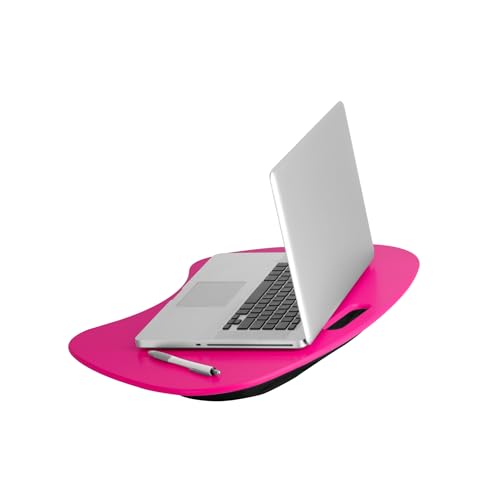 Honey-Can-Do TBL-06322 Portable Laptop Lap Desk with Handle, Hot Pink, 23 L x 16 W x 2.5 H
