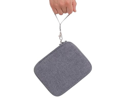 Hard Protective Travel Case for Wireless Number Pad, Compatible with Lekvey/iClever/Nulea Bluetooth Number Pad,Gray(CASE ONLY) - color: Gray
