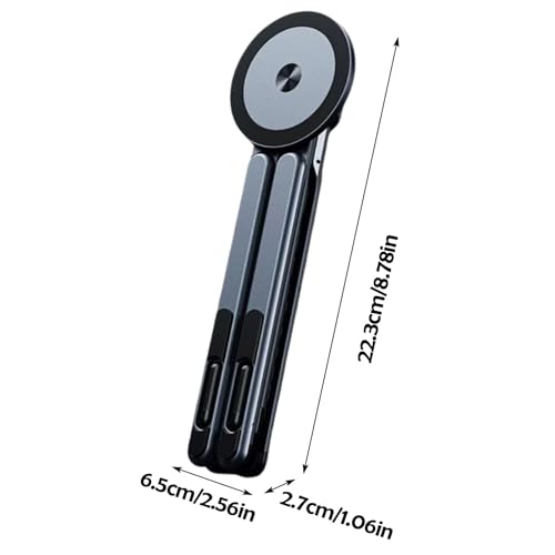Laptop Stand, Multi-Purpose Portable Foldable Magnetic Stand, Aluminum Alloy Adjustable Holder for Smartphones, Pad, Laptop