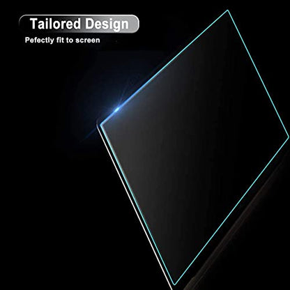 Tempered Glass Screen Protector for MacBook Air 13 (M1 2021-2018, A2337, A2179, A1932), MacBook Pro 13 (M2, M1 2023-2016), Mac Pro 13 (MA2338, A2289, A2251, A2159, A1706, A1708), No Bubble - size: MacBook Air 13”