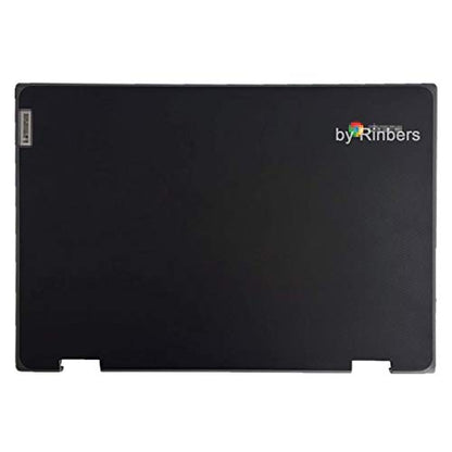 Laptop Top LCD Back Cover Rear Lid Case with Antenna Replacement for Lenovo Chromebook 11 300e 2nd Gen AST 82CE 5CB0T70713 500e 2nd Gen 81MC 5CB0T70888 - color: 82CE LCD Cover with Antenna