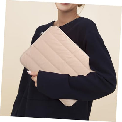 DOITOOL Laptop Sleeve Multiple Compartments and Polyester Bag for Tablets and Notebooks for Work Travel and Daily Use