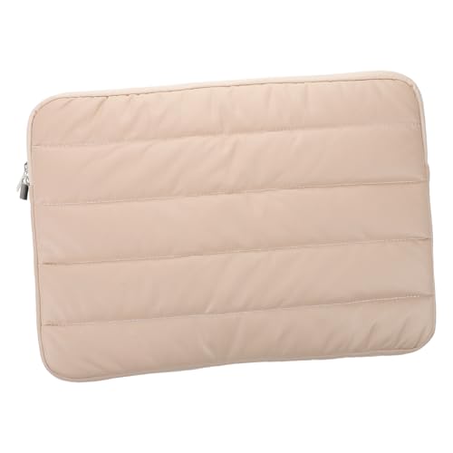 STOBOK Laptop Sleeve Case Water-Resistant Polyester Protective Bag Multiple Compartments for Notebook Tablet for Travel and Work