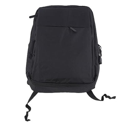 Travel Laptop Backpack Unisex, Work Laptop Backpack with USB Charging Port, Large Casual Daypack for Men Women, Oxford Fabric Carry On Computer Bag with Anti - Slip (Black)
