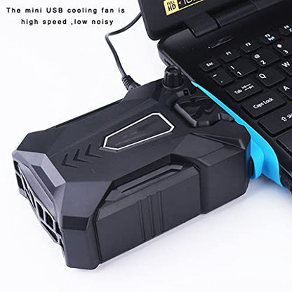 Vacuum Portable Laptop Cooler Air External Extracting Cooling Fan Notebook for 15 .6 17 Inch