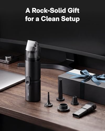 HOTO Handheld Vacuum Cleaner Cordless, Mini Vacuum Cleaner, 15000Pa | Small Vacuum Compressed Electric Air Duster for Dorm Room, Apartment, Desk, PC Setup, Keyboard, Coffee Station Grounds