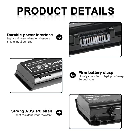 TSKYBEAR PA5024U-1BRS Battery Compatible with Toshiba Satellite C55 C55-A C55T C55DT C55D C855 C855D L855 L875 P855 P875 S855 S875 Series Battery PA5109U-1BRS PA5026U-1BRS PABAS272 - size: PA5024U-1BRS