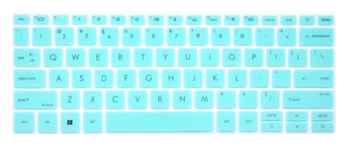 Silicone Keyboard Cover Skin Compatible for HP EliteBook 830 835 G9 G10 13.3", HP Elitebook 840 845 1040 G9 G10 14 inch Laptop （Not for 840 845 1040 G8 G7 G6 G5 G4 G3 13.3"/14"） Mint - color: Mint 2, size: for Elitebook 840 845 G9 G10