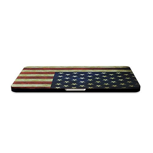 UESWILL Rubberized Unique Pattern Solid Hard Shell Case Compatible with MacBook Pro (Retina, 13-inch, Late 2012 to Early 2015) Model A1425 / A1502, NO CD-ROM, US Flag - color: Pattern: American Flag, size: MacBook Pro 13" Retina A1502/A1425