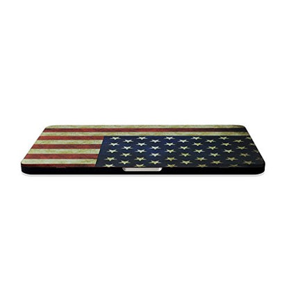 UESWILL Rubberized Unique Pattern Solid Hard Shell Case Compatible with MacBook Pro (Retina, 13-inch, Late 2012 to Early 2015) Model A1425 / A1502, NO CD-ROM, US Flag - color: Pattern: American Flag, size: MacBook Pro 13" Retina A1502/A1425