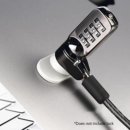 Tablet Laptop Lock with Security Lock Base Laptop Tablet Anti-Theft Lock Hole for Pad Tablets Notebook,ABS