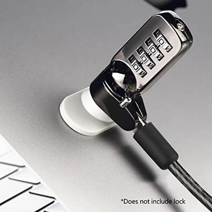 Tablet Laptop Lock with Security Lock Base Laptop Tablet Anti-Theft Lock Hole for Pad Tablets Notebook,ABS