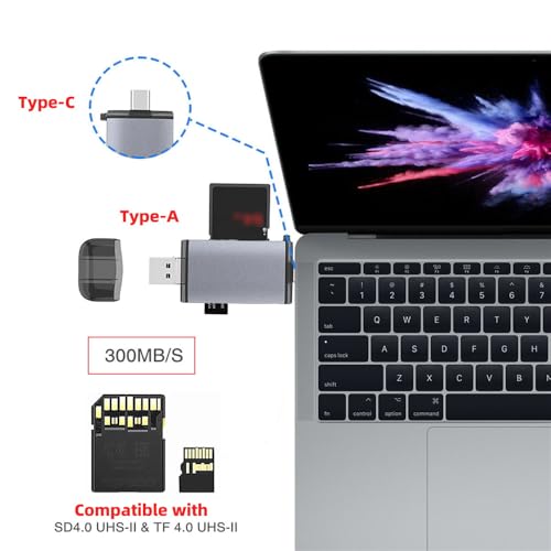 Xiwai USB Type-A Type-C Port USB 3.0 to UHS-III UHS-II SD4.0 TF Micro-SD Card Writer Reader for Camera & Laptop & Tablet & Phone & Camera - style: USB 3.0 Type-A/Type-C to TF Micro-SD Card