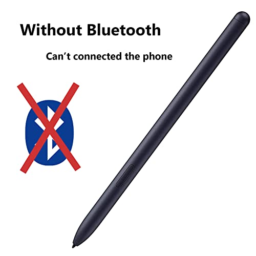 Galaxy Tab S7 Stylus Pen Replacement for Samsung Galaxy Tab S7, Tab S7+ Plus, Tab S7 FE, S8, S8+, S8 Ultra S Pen Stylus+ Tips/Nibs (Black Pen) - color: Black