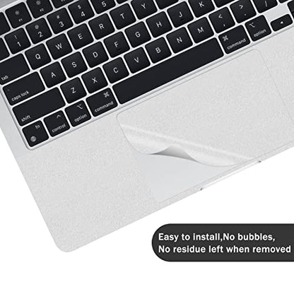 Palm Rest Skin for 2026-2022 MacBook Air 13.6" M5 M4 M3 M2 Chip Model A3449 A3240 A3113 A2681 Wrist Rest Protective Skin Cover (Silver) - color: MacBook Air 13.6（Silver）