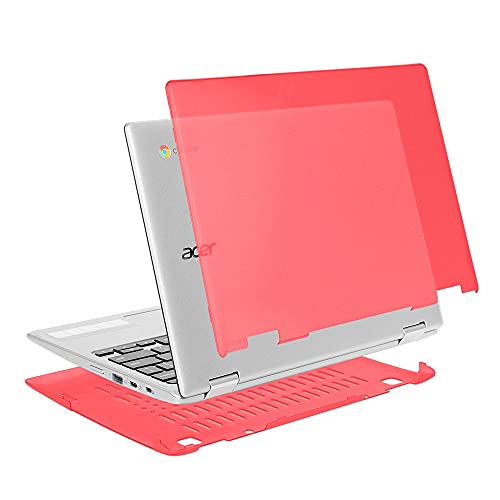 mCover Case Compatible for 2021~2022 11.6" Acer Chromebook 311 CB311-11H (180° Hinge) & Spin 311 CP311-3H Series Convertible ONLY (NOT Fitting Other Acer Models) - Aqua - color: Aqua