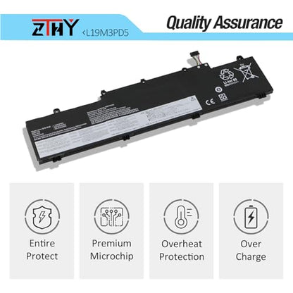L19L3PD5 Battery Replacement for Lenovo ThinkPad E14 E15 Gen 2/Gen 3/Gen 4 | ThinkPad E14 E15 2nd 3rd 4th 2020 2021 2022 Laptop L19M3PD5 L19C3PD5 L19D3PD5 L20D3PD4 L20M3PD4 L20L3PD4 11.1V 45Wh 3-Cell - size: 11.73*2.95*0.28 inch L19M3PD5