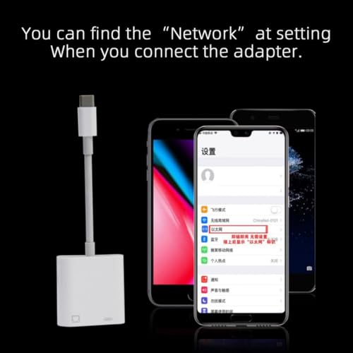 chenyang 2 in 1 USB C to RJ45 100Mbps Networking Adapter with PD 24W Charge for Laptop Tablet Phone - style: RJ45 2-in-1