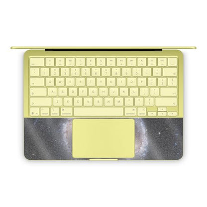 Glossy Glitter Laptop Skin Compatible with Apple MacBook Neo - Eridanus - Premium 3M Vinyl Protective Wrap Decal Cover - Easy to Apply | Crafted in the USA by MightySkins - color: Eridanus, size: MacBook Neo Full Cover Skin, style: Glossy Glitter Finish