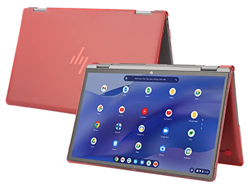 mCover Case ONLY Compatible for 2023~2024 15.6" HP Envy x360 15-FE0000 (Intel CPU) / 15-FH0000 (AMD CPU) Series Laptop (NOT Fitting Any Other HP Models) - Red - color: Red