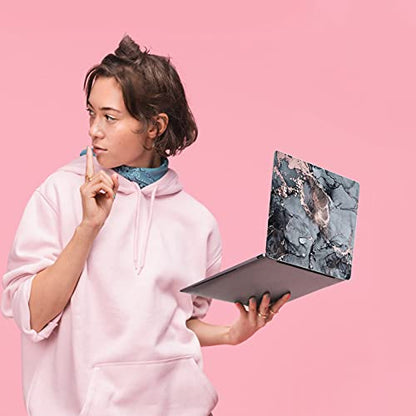 Laptop Skin Sticker Decal, Marble 5, 13.3" 14" 15" 15.4" 15.6" | Universal Vinyl, Dustproof Waterproof, Reusable Art Decal Protector, Free 2 Wrist Pads - color: Marble 5