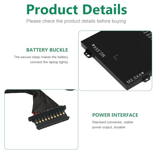 Fancy Buying ZO04XL HSTNN-KB6W Laptop Battery for HP ZBook Studio G3 G4 Mobile Workstation ZO04 ZO06 ZO06XL 808396-421 808450-001 808450-002 HSTNN-CS8C HSTNN-C88C HSTNN-LB6W - size: 10.11*3.31*0.27inch