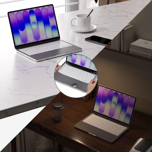 Palm Rest Cover for 2026 MacBook Neo Vinyl Skin with Trackpad Protector | Protect Laptop, Laptop Decal,Residue-Free Sticker,Removable (Gray) - color: Gray