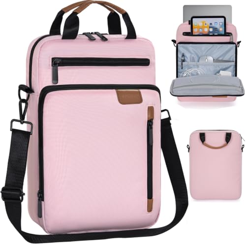 13.3-14 Inch Laptop Sleeve Bag Padded Protective Travel Carrying Case | Fits MacBook Neo 13" (A18 Pro), MacBook Pro 14" M5/M4/M3/M2, MacBook Air 13.6"/14" M5/M4/M3/M2, Surface Pro AI PC/9/8 13" - color: Pink, size: 13.3-14 Inch