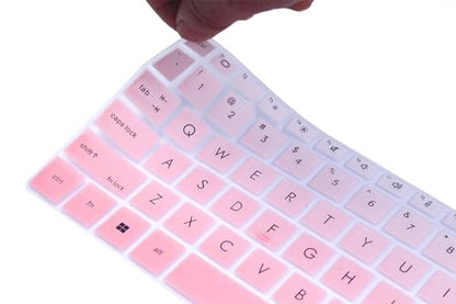 Silicone Keyboard Skin Cover Compatible with HP EliteBook 840 845 G9 G10 14" & HP EliteBook 830 835 G9 G10 13.3 inch Laptop (Not fit 840 845 1040 G8 G7 G6 G5 G4 G3) - Gradient Pink - color: Gradient Pink